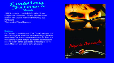 Negócio Arriscado (1983) # Drama, Romance #Tom Cruise, Rebecca De Mornay