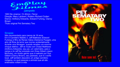 Cemitério Maldito 2 (1992) # Terror