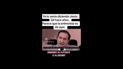 Jesús Gil, cuyas proféticas palabras parece que hayan salido de una entrevista hace dos días