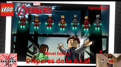 LEGO MARVEL Vengadores - Capitulo 09 Nivel Extra 2 (Disparos de la A.I.M) Gameplay por BakuganTVES