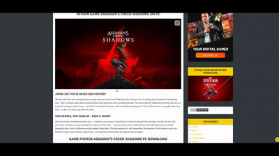 Assassin’s Creed Shadows Download PC Skidrow