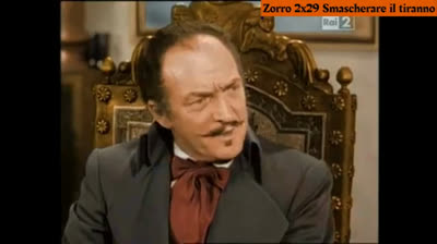 Zorro 2x29 SMASCHERARE IL TIRANNO