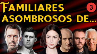 FAMILIARES ASOMBROSOS DE... LILY COLLINS Y  HUGH LAURIE