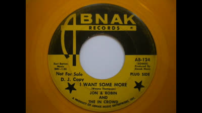 JON & ROBIN and  THE IN CROWD (1968) - Love me baby