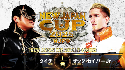 NJPW New Japan Cup-Zack Sabre Jr vs Taichi