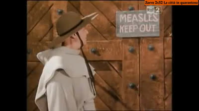 Zorro 2x32 LA CITTÀ IN QUARANTENA (2^serie tv)