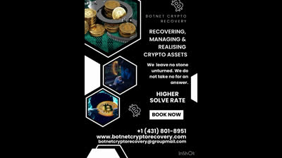 BOTNET CRYPTO RECOVERY, SPECIALIZE IN RECOVERING LOST BITCOIN AND CRYPTOCURRENCY