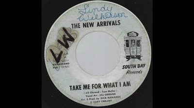New Arrivals (1965) - Take Me For What I Am