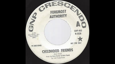 Foremost Authority (1968) - Childhood Friends