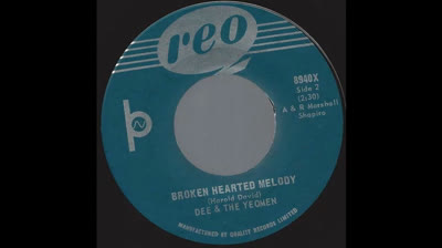 Dee & The Yeomen (1966) - Broken Hearted Melody