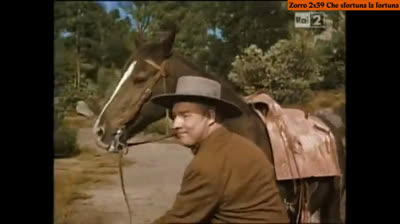 Zorro 2x39 - CHE SFORTUNA LA FORTUNA (2^ serie tv)