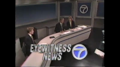 WABC Channel 7 Eyewitness News 11PM open - September 30, 1992