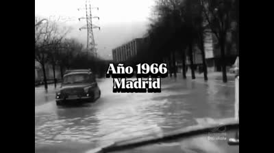 ¡La farsa del cambio climático! ¿No se ha visto el Manzanares así nunca?  El Manzanares en 1966.