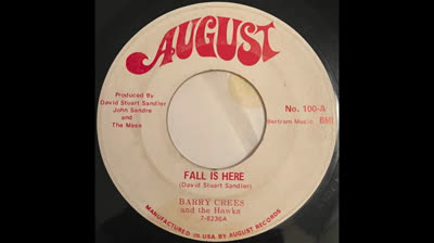 Barry Crees And The Hawks (1967) - Fall Is Here