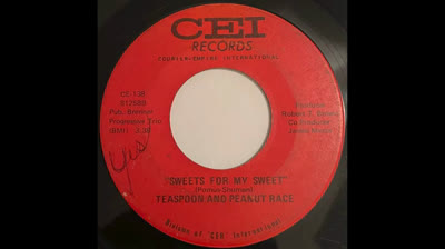Teaspoon And Peanut Race (1968) - Sweets For My Sweet