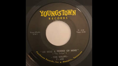 Solips (1967) - He Was A Friend Of Mine