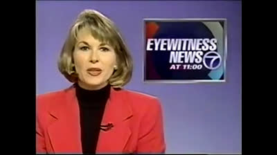 WABC Channel 7 Eyewitness News Brief bumper - Thursday Night, November 23, 1995