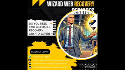 qualified crypto recovery expert / contact wizard recovery services 
