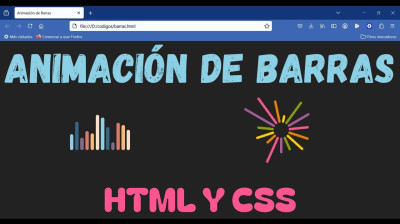 Cómo crear una animación de barras con HTML y CSS - Web development