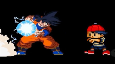 Goku vs Ness SSF2