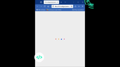 Animación de carga HTML y CSS