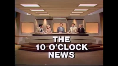 KHJ Channel 9 News: The 10PM News open - November 15, 1979