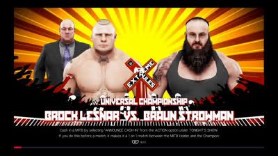 Braun Strowman vs Brock Lesnar (WWE 2K19)