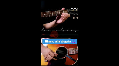 Melodía con el himno a la alegría