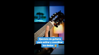 Ejercicio de coordinación de dedos