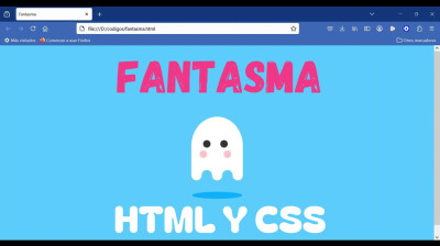 Cómo dibujar un fantasma en HTML y CSS - Web development