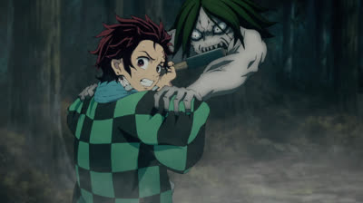 KIMETSU NO YAIBA TEMP1 CAP2  -  El Instructor Sakonji Urokodaki