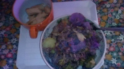 MY YUMMY FOOD IS DONE COME CHECK IT OUT.