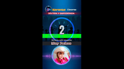 Soltera y Empoderada - Karaoke #marypacheco #musicayfolklor